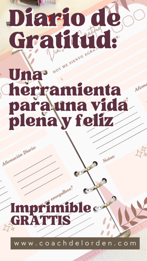 Diario de Gratitud