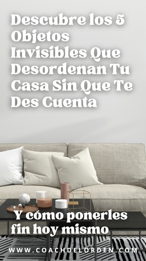 Objetos Invisibles Que Desordenan Tu Casa 